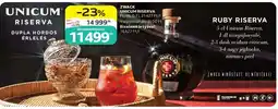 Auchan Zwack Unicum Riserva ajánlat