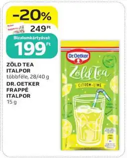 Auchan ZÖLD TEA ITALPOR ajánlat