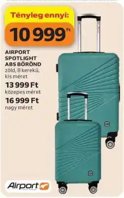 Auchan AIRPORT SPOTLIGHT ABS BŐRÖND ajánlat