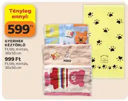Auchan Gyermek kéztörlő ajánlat