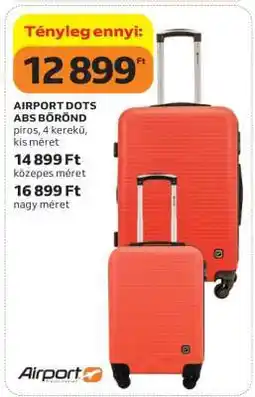 Auchan AIRPORT DOTS ABS BŐRÖND ajánlat