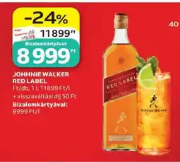 Auchan JOHNNIE WALKER Red Label ajánlat
