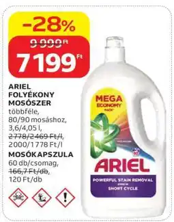 Auchan ARIEL Folyékony mosószer ajánlat