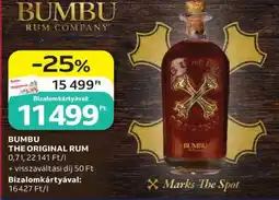 Auchan BUMBU The Original Rum ajánlat