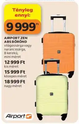 Auchan AIRPORT ZEN ABS BŐRÖND ajánlat
