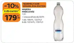 Auchan Minera Fröccsvíz ajánlat