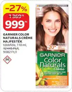 Auchan GARNIER COLOR NATURALS CRÈME HAJFESTÉK ajánlat