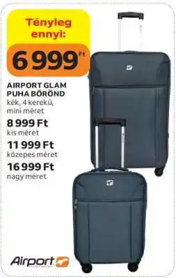 Auchan AIRPORT GLAM PUHA BŐRÖND ajánlat