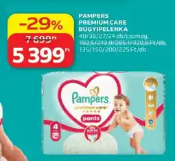 Auchan Pampers Premium Care bugyipelenka ajánlat