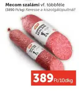PRIVÁT Mecom szalámi ajánlat