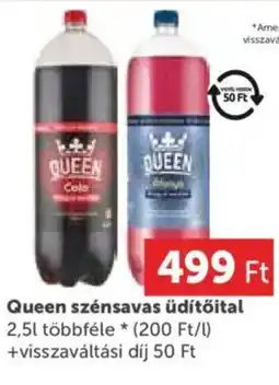 PRIVÁT Queen szénsavas üdítőital ajánlat