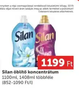 PRIVÁT Silan öblítő koncentrátum ajánlat