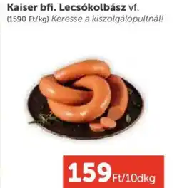 PRIVÁT Kaiser bfi. Lecsókolbász ajánlat
