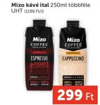 PRIVÁT Mizo kávé ital ajánlat