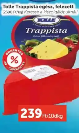 PRIVÁT Tolle Trappista egész, felezett ajánlat