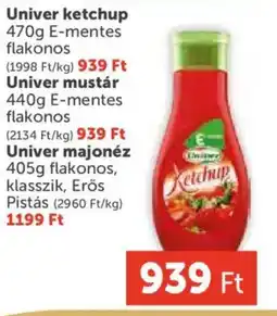 PRIVÁT Univer ketchup ajánlat
