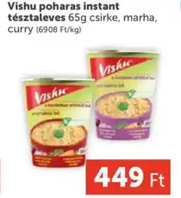 PRIVÁT Vishu poharas instant tésztaleves ajánlat
