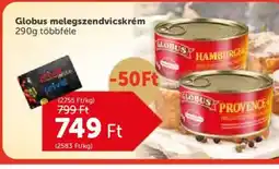 PRIVÁT Globus melegszendvicskrém ajánlat