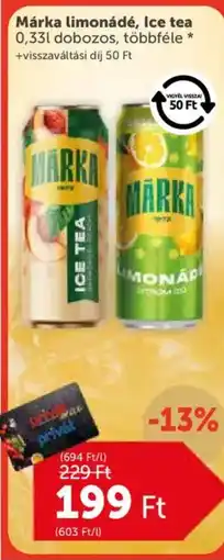 PRIVÁT Márka limonádé, Ice tea ajánlat