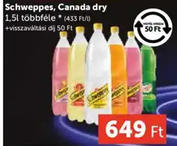 PRIVÁT Schweppes, Canada dry ajánlat