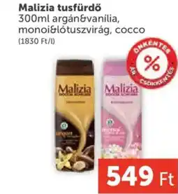 PRIVÁT Malizia tusfürdő ajánlat