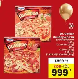Interspar Dr. Oetker Giuseppe Pizza ajánlat
