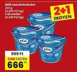 Interspar MILLI Szendvicskrém ajánlat