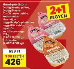 Interspar HAMÉ PÁSTÉTOM ajánlat