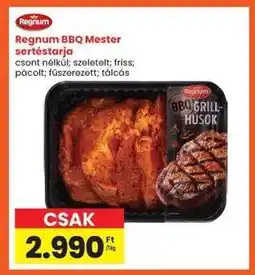 Interspar Regnum BBQ Mester sertéstarja ajánlat