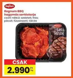 Interspar Regnum BBQ hagymás sertéstarja ajánlat