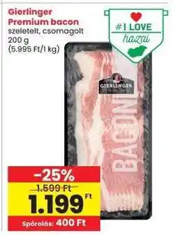 Interspar Gierlinger Premium Bacon ajánlat