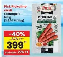 Interspar PICK Pickolino virsli ajánlat