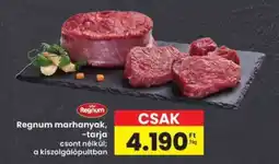 Interspar Regnum marhanyak, tarja ajánlat