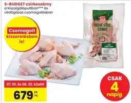 Interspar S-BUDGET csirkeszárny ajánlat