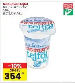 Interspar Nádudvari tejföl ajánlat