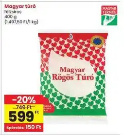Interspar Magyar Túró ajánlat