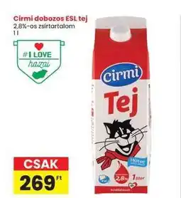 Interspar Cirmi dobozos ESL tej ajánlat