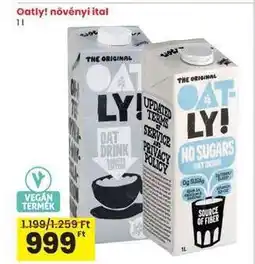 Interspar Oatly! növényi ital ajánlat