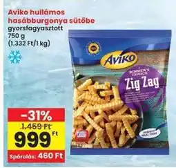 Interspar Aviko hullámos hasábburgonya sütőbe ajánlat