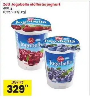 Interspar Zott Jogobella élőflórás joghurt ajánlat