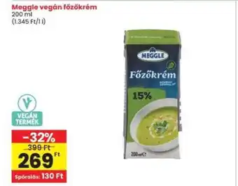 Interspar Meggle vegán főzőkrém ajánlat