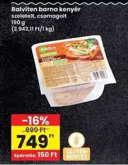 Interspar Balviten barna kenyér ajánlat