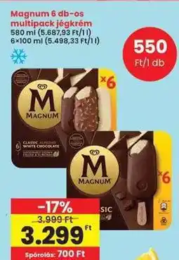 Interspar Magnum 6 db-os multipack jégkrém ajánlat