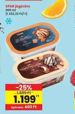 Interspar SPAR jégkrém ajánlat