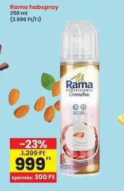 Interspar Rama habspray ajánlat