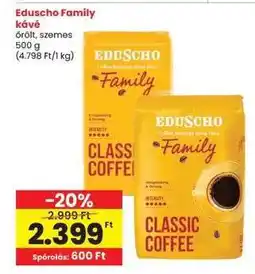 Interspar EDUSCHO FAMILY KÁVÉ ajánlat