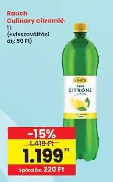Interspar Rauch Culinary citromlé ajánlat