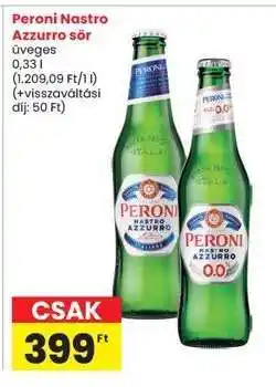 Interspar Peroni Nastro Azzurro sör ajánlat
