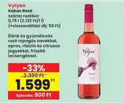 Interspar Vylyan Kakas Rozé ajánlat