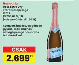 Interspar Hungaria Rosé Extra Dry ajánlat